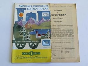 Image du vendeur pour Amtlicher Mnchener Kurzfahrplan. Sommer 29.5.1960 - 1.10.1960 mis en vente par Celler Versandantiquariat