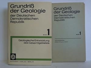 Bild des Verkufers fr Grundri der Geologie der Deutschen Demokratischen Republik. Band 1: Geologische Entwicklung des Gesamtgebietes zum Verkauf von Celler Versandantiquariat