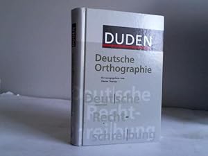 Bild des Verkufers fr Duden. Deutsche Orthographie zum Verkauf von Celler Versandantiquariat