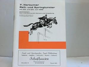 Bild des Verkufers fr 7. Harsumer Reit- und Springturnier am 23. und 24. Juli 1966 zum Verkauf von Celler Versandantiquariat
