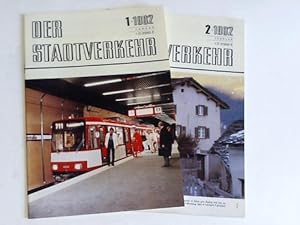 Imagen del vendedor de Der Stadtverkehr. Fachzeitschrift fr den ffentlichen Stadtlinienverkehr. 27. Jahrgang, Januar 1982 und Februar 1982. 2 Hefte a la venta por Celler Versandantiquariat