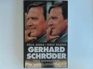 Imagen del vendedor de Gerhard Schrder. Eine Biographie a la venta por Celler Versandantiquariat