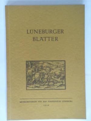 Bild des Verkufers fr Lneburger Bltter, Heft 5 1954 zum Verkauf von Celler Versandantiquariat