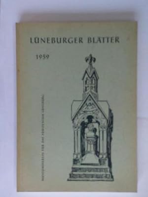 Imagen del vendedor de Lneburger Bltter, Heft 10 1959 a la venta por Celler Versandantiquariat