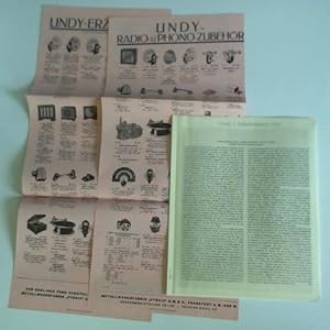 Seller image for 2 Undy Zubeh�rlisten aus 1931 und 1932 for sale by Celler Versandantiquariat