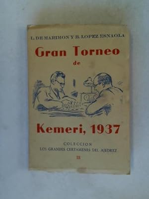 Seller image for Gran Torneo de Kemeri, 1937 for sale by Celler Versandantiquariat