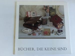 Bild des Verkufers fr Bcher, die keine sind. Kunst und Kitsch in Buchgestalt zum Verkauf von Celler Versandantiquariat