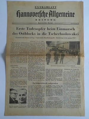 Bild des Verkufers fr Jahrgang 1968, Nr. 2 (21. August): Erste Todesopfer beim Einmarsch des Ostblocks in die Tschechoslowakei zum Verkauf von Celler Versandantiquariat