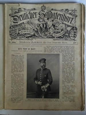 Bild des Verkufers fr Illustrirte Zeitschrift fr das deutsche Heer - 3. Jahrgang 1892, Heft 1 bis 12 zusammen in einem Band zum Verkauf von Celler Versandantiquariat