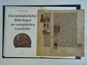 Bild des Verkufers fr Das Buch der Welt - Die Schsische Weltchronik. Ein mittelalterlicher Bilderbogen zur europischen Geschichte zum Verkauf von Celler Versandantiquariat