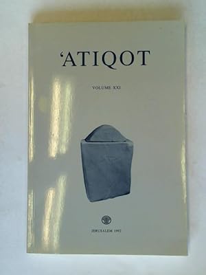 Seller image for Atiqot Volume XXI for sale by Celler Versandantiquariat
