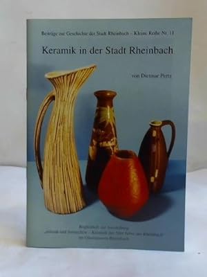 Bild des Verkufers fr Keramik in der Stadt Rheinbach zum Verkauf von Celler Versandantiquariat