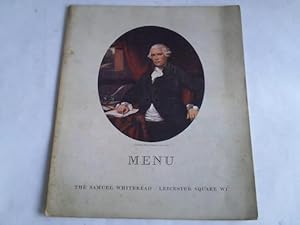 Menu. The Samuel Whitbread London, Leicester Square