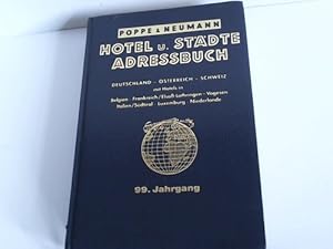 Hotel und Städte Adressbuch 1994/95. Deutschland - Österreich - Schweiz mit Hotels in Belgien, Fr...