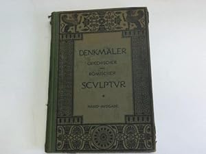 Immagine del venditore per Denkmler griechischer und rmischer Skulptur venduto da Celler Versandantiquariat