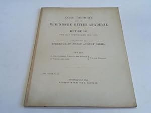 XXXXX. Bericht über die Rheinische Ritter Akademie zu Bedburg für das Schuljahr 1892-93