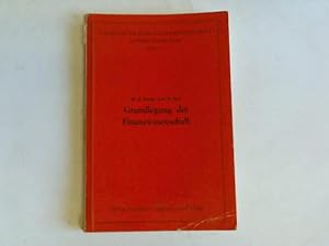 Seller image for Grundlegung der Finanzwissenschaft for sale by Celler Versandantiquariat