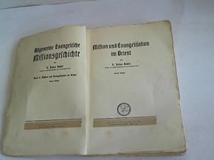 Bild des Verkufers fr Mission und Evangelisation im Orient zum Verkauf von Celler Versandantiquariat