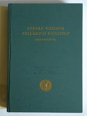 Seller image for Stefan George - Friedrich Gundolf. Briefwechsel for sale by Celler Versandantiquariat