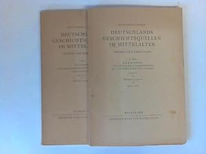 Bild des Verkufers fr Deutschlands Geschichtsquellen im Mittelalter. Vorzeit und Karolinger. 2 Bnde zum Verkauf von Celler Versandantiquariat