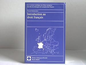 Seller image for Introduction au droit francais for sale by Celler Versandantiquariat