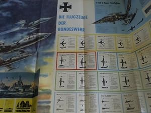 Die Flugzeuge der Bundeswehr. Stand vom Februar 1961 - Ausfaltbares Plakat