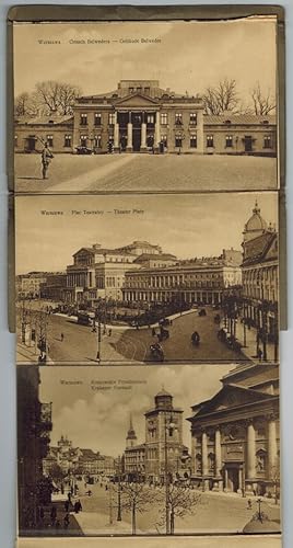 Bild des Verkufers fr 12 Ansichtskarten im Leporello zum Verkauf von Celler Versandantiquariat