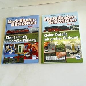Seller image for Modellbahn-Basteleien. Kleine Details mit groer Wirkung. Band 1 und Band 2 for sale by Celler Versandantiquariat