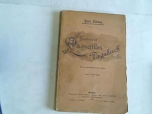Imagen del vendedor de Ferdinand Lassalles Tagebuch a la venta por Celler Versandantiquariat