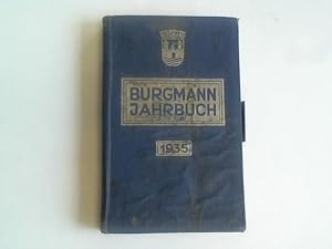 Seller image for Burgmann Jahrbuch 1935. 35. Jahrgang for sale by Celler Versandantiquariat