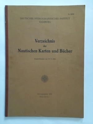 Bild des Verkufers fr Verzeichnis der Nautischen Karten und Bcher. Abgeschlossen am 19. 9. 1964 zum Verkauf von Celler Versandantiquariat