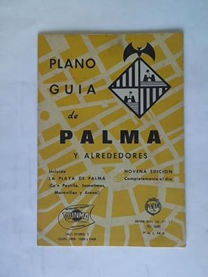 Plano Guia de Palma Y alrededores. Incluida La Playa de Palma