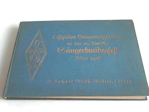 Immagine del venditore per Offizielles Erinnerungsalbum an das 10. Deutsche Sngerbundesfest Wien 1928 venduto da Celler Versandantiquariat