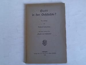 Seller image for Gott in der Geschichte? for sale by Celler Versandantiquariat