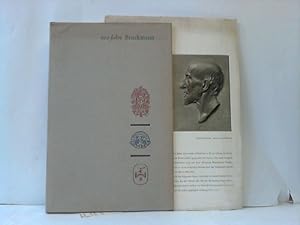 Image du vendeur pour 100 Jahre Bruckmann. 100 Jahre Brcke zur Kunst. Firmenschrift 1858-1958 mis en vente par Celler Versandantiquariat