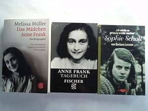 Seller image for Das Mdchen Anne Frank. Die Biographie/ Anne Frank Tagebuch. 2 Bnde for sale by Celler Versandantiquariat