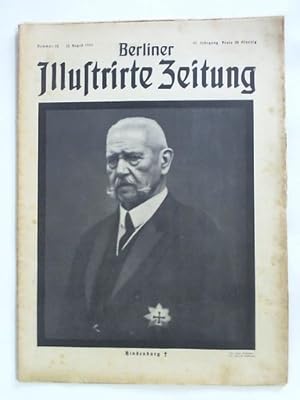Imagen del vendedor de 43. Jahrgang, Nr. 32, 12. August 1934 a la venta por Celler Versandantiquariat
