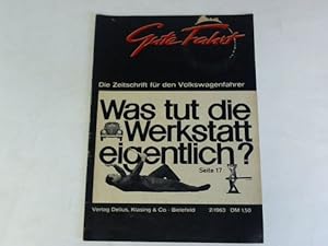 Image du vendeur pour Die Zeitschrift fr den Volkswagenfahrer. Heft 2/1963 mis en vente par Celler Versandantiquariat