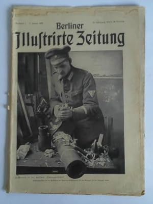 Imagen del vendedor de 43. Jahrgang 1934, Nummer 1, (7. Januar). Titelbild: Hochbetrieb in der deutschen Rstungsindustrie a la venta por Celler Versandantiquariat
