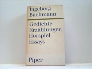 Imagen del vendedor de Gedichte. Erzhlungen. Hrspiel. Essays a la venta por Celler Versandantiquariat