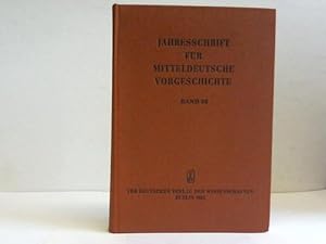 Bild des Verkufers fr Jahresschrift fr Mitteldeutsche Vorgeschichte. Band 68 zum Verkauf von Celler Versandantiquariat