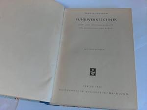 Image du vendeur pour Funkwerttechnik. Lehr- und Nachschlagebuch fr Ausbildung und Beruf mis en vente par Celler Versandantiquariat