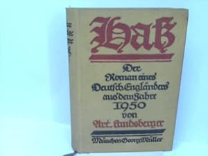 Bild des Verkufers fr Ha. Der Roman eines Deutsch-Englnders aus dem Jahre 1950 zum Verkauf von Celler Versandantiquariat