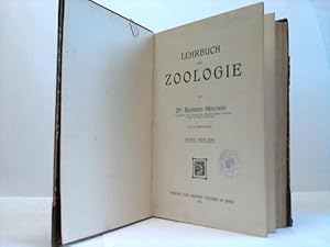 Imagen del vendedor de Lehrbuch der Zoologie a la venta por Celler Versandantiquariat