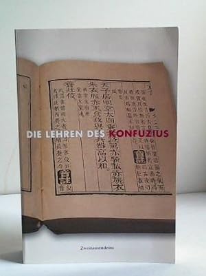 Bild des Verkufers fr Die Lehren des Konfuzius. Die vier konfuzianischen Bcher. Chinesisch und Deutsch zum Verkauf von Celler Versandantiquariat