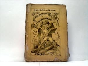 Bild des Verkufers fr Kladderadatsch-Humoristisch-satyrischer Volks-Kalender ft 1854 zum Verkauf von Celler Versandantiquariat