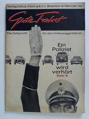 Image du vendeur pour Die Zeitschrift fr den Volkswagenfahrer - Jahrgang 1963; Heft 10 mis en vente par Celler Versandantiquariat