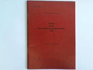 Vorschrift für den Dienst auf elektrisch betriebenen Strecken (VES). Gültig vom 1. Juli 1965 an