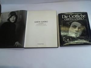 Bild des Verkufers fr Die gttliche Greta Garbo. Die Wahrheit ber einen Mythos. Biographie/ Greta Garbo. Ein Portrait. 2 Bnde zum Verkauf von Celler Versandantiquariat