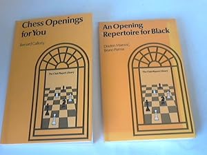 Bild des Verkufers fr Chess Openings for You/ An Opening Repertoire for Black. 2 Bnde zum Verkauf von Celler Versandantiquariat